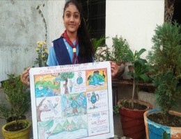 छोटीसादड़ी की बालिकाओं ने प्रतियोगिता में लिया भाग, दिखाई प्रतिभा